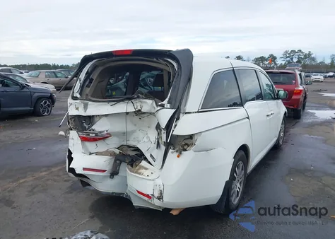 2012 Honda Odyssey Ex-L z USA, uszkodzony, nr VIN 5FNRL5H63CB114990